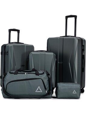 5-Piece Hardshell Luggage Set - 20/24/28 Inch Suitcases with TSA Lock, Durable